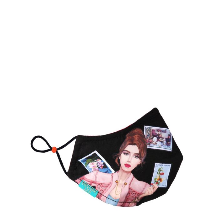 Maske/Deckung mit synthetischen Filterdruck