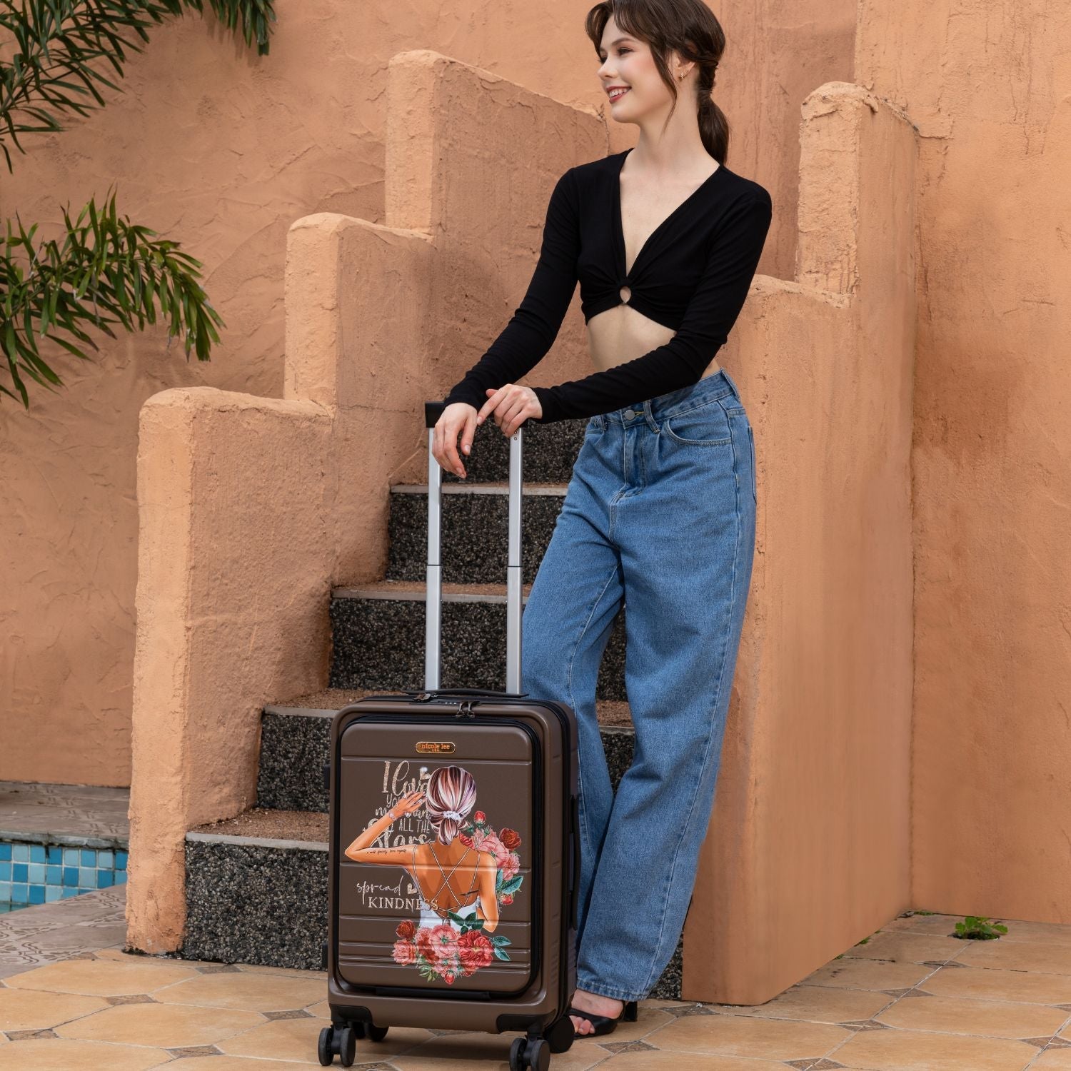 MALA DE CABINE 20" COM RISCAS (<tc>LADIES NIGHT OUT</tc>)