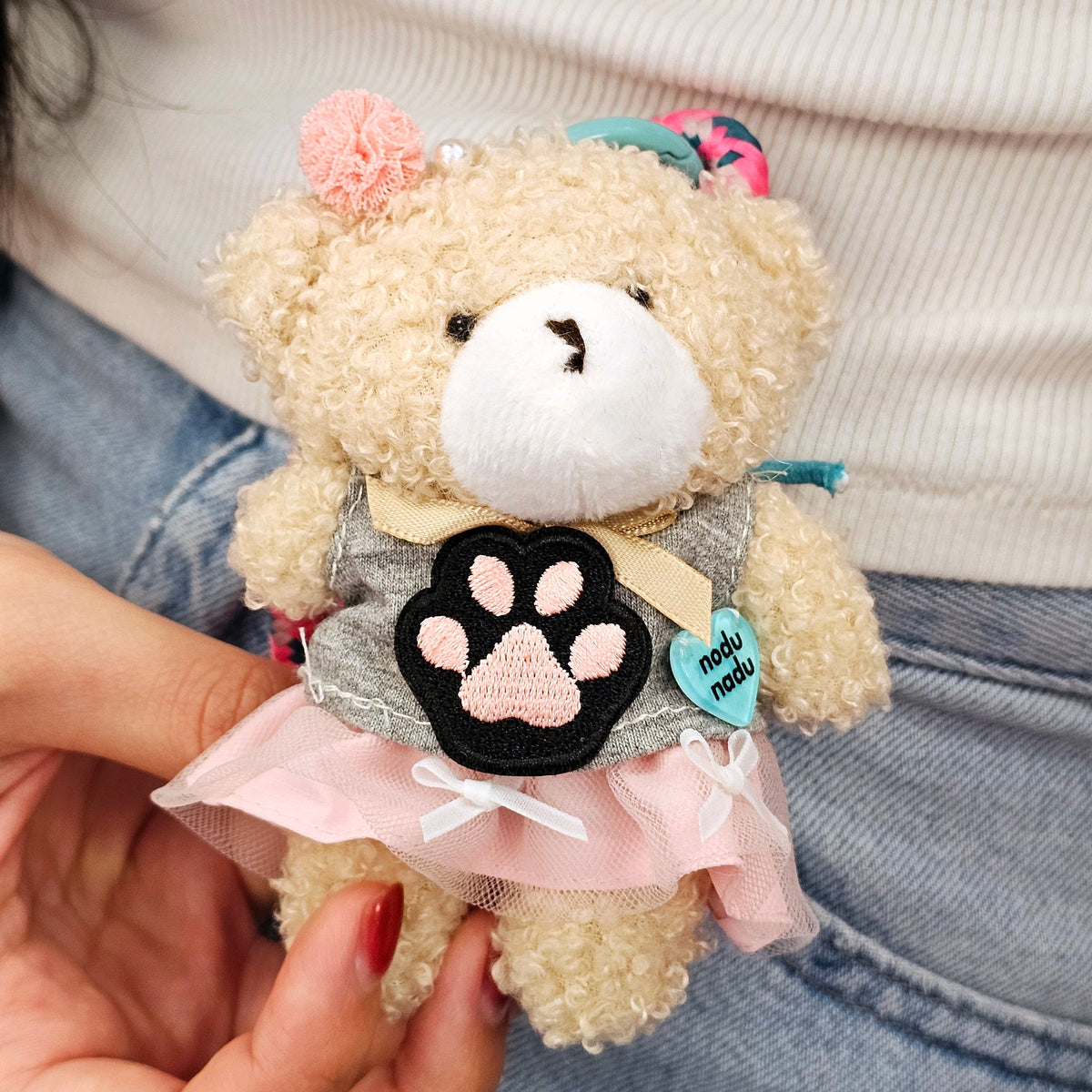CHARM DE TUTU "OSO BELLA"