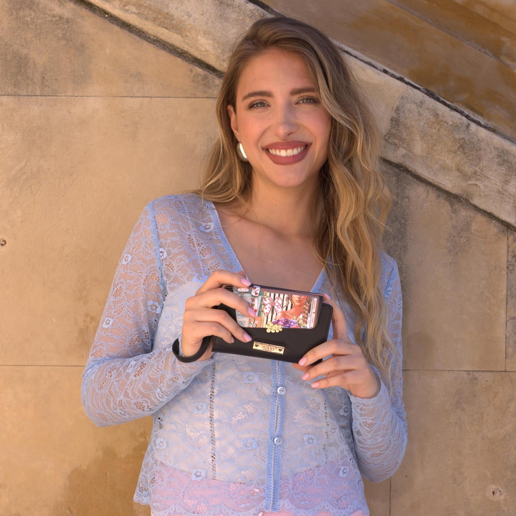 SMALL FOLDABLE WALLET <tc>NIKKY</tc> (<tc>NOSTALGIA</tc>)