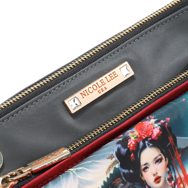 SHOULDER BAG WITH ZIPPER (<tc>AKIKO LA BELLEZA</tc> )