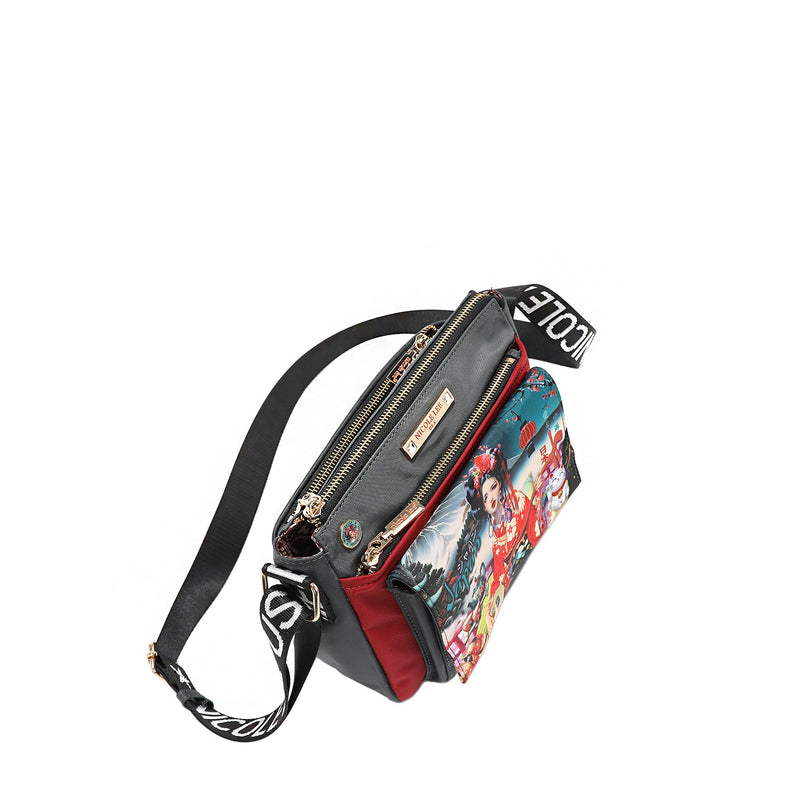 SHOULDER BAG WITH ZIPPER (<tc>AKIKO LA BELLEZA</tc> )