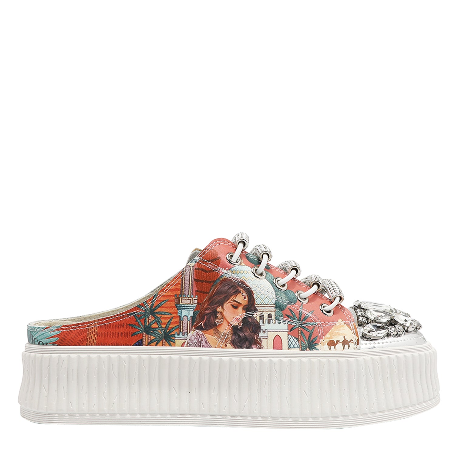 SNEAKERS CON PLATEAU (<tc>QUEEN CLEOPATRA</tc>)