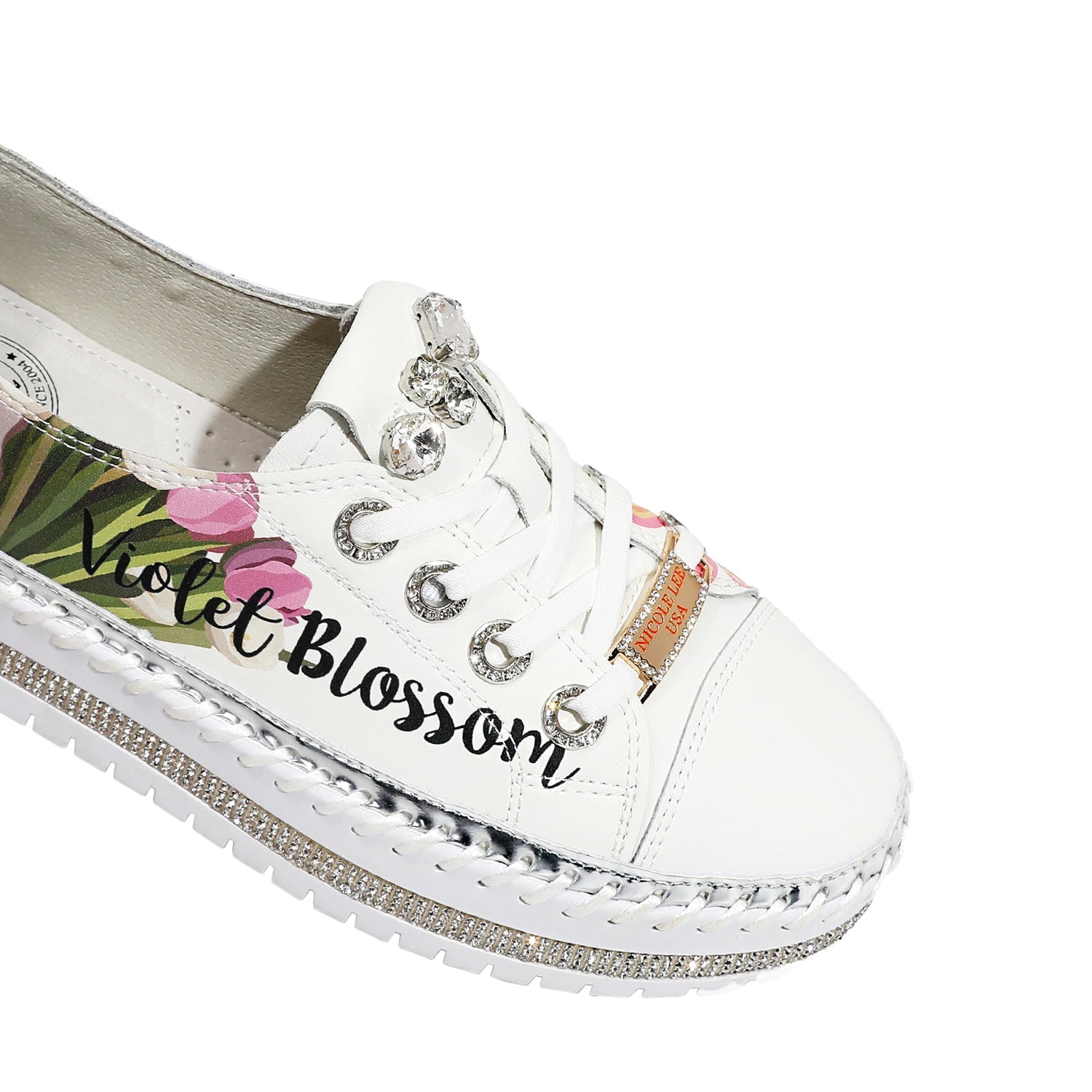 SNEAKERS CON PLATEAU PETRA (<tc>VIOLET BLOSSOM</tc>)