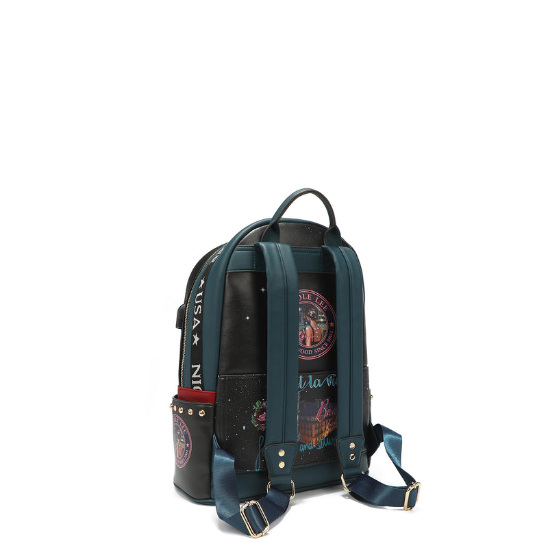 LARGE COMPUTER BACKPACK WITH USB PORT FOR CHARGING
