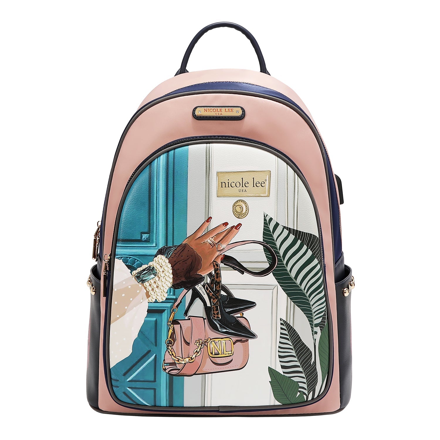 SAC À DOS POUR ORDINATEUR PORTABLE AVEC PORT DE CHARGEMENT USB (<tc>EMOTION</tc>)