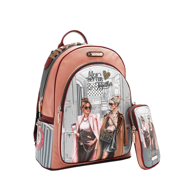 LAPTOP-RUCKSACK MIT USB-LADEANSCHLUSS (<tc>LADIES NIGHT OUT</tc>)