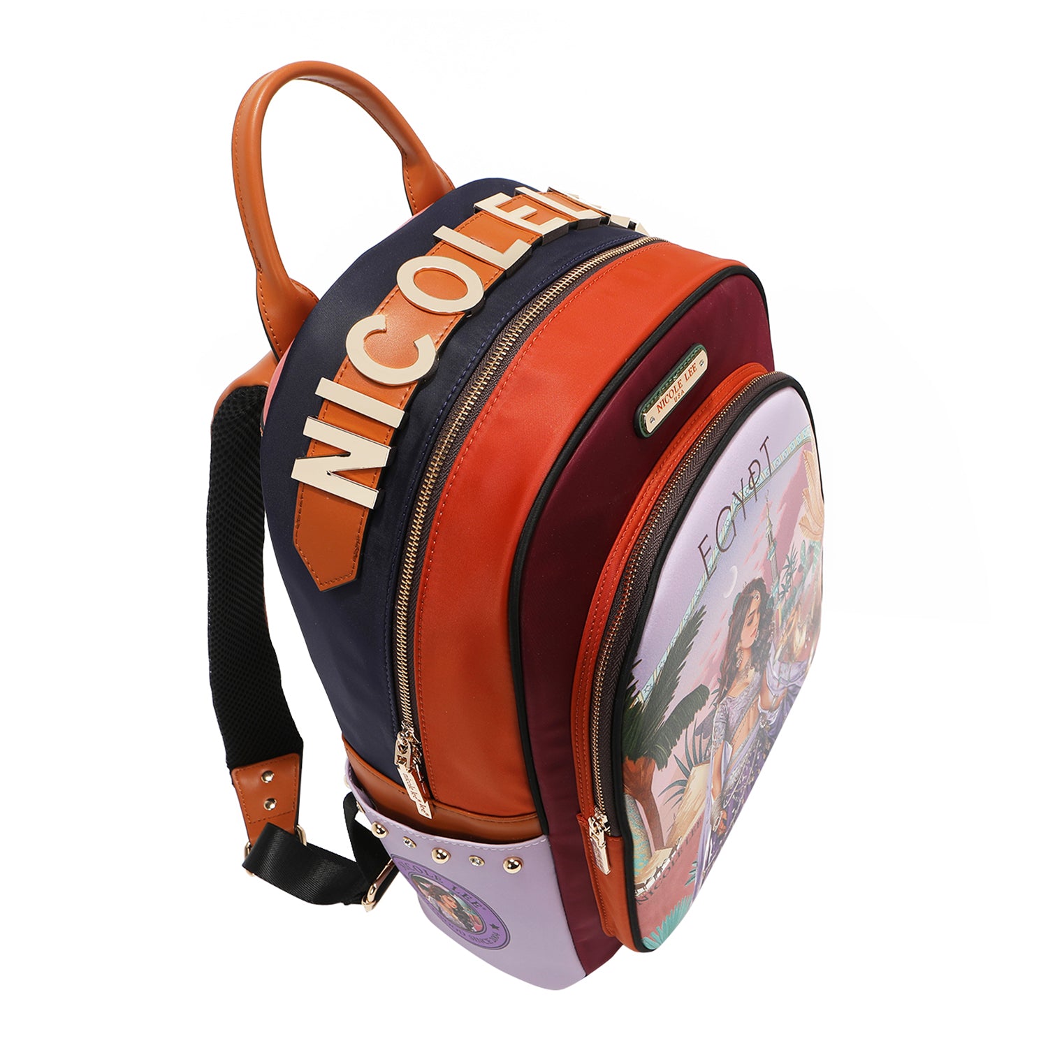 MOCHILA PARA PORTÁTIL CON PUERTO DE CARGA USB (QUEEN CLEOPATRA)