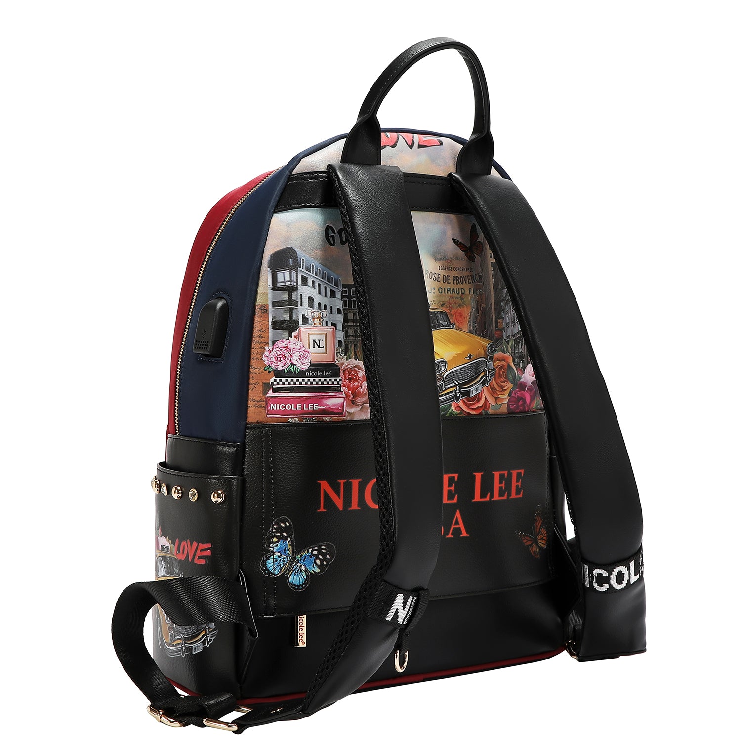 SAC À DOS POUR ORDINATEUR PORTABLE AVEC PORT DE CHARGEMENT USB (SABINA IMAGINES)