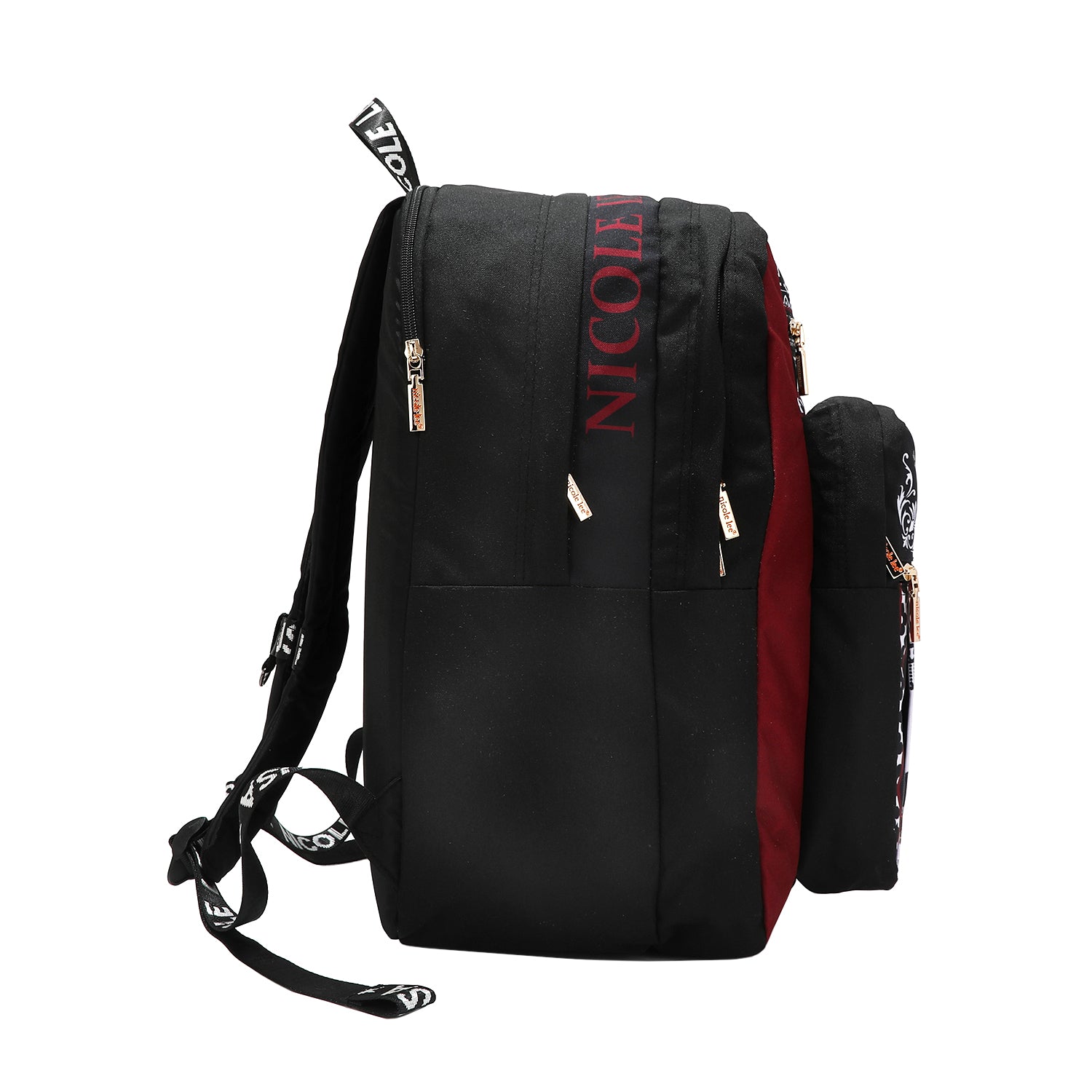 RUCKSACK AUS NYLON + <tc>Lady in black</tc>EM TASCHE