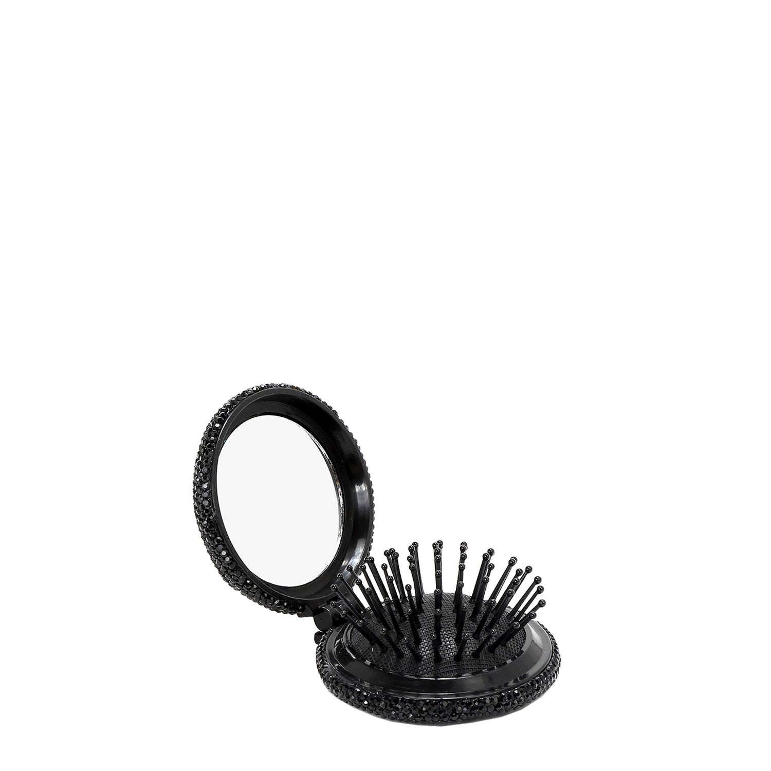 Spazzola compatta e specchio Pedreria (smalto unghie)