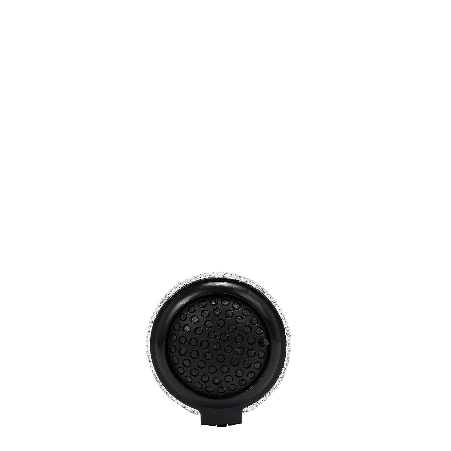 COMPACT MIRROR WITH BRUSH AND RHINESTONE (<tc>SAMANTHA LA BELLEZA</tc>)