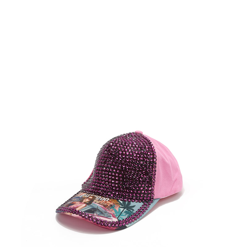 GORRA FASHION DE DIAMANTES (HOLLYWOOD DRIVE)