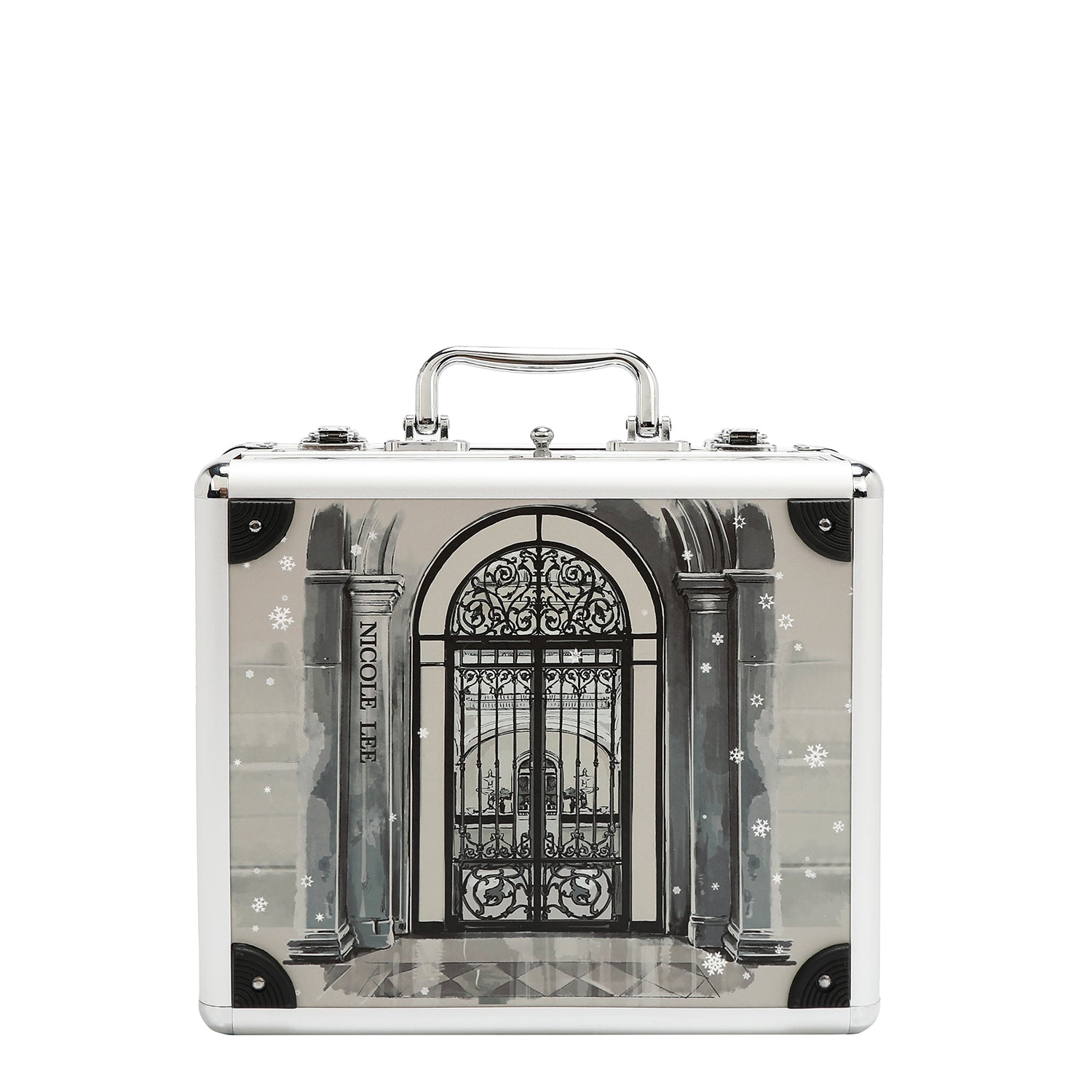 ESTUCHE DE COSMÉTICOS ARTÍSTICO (MODA SNOWFLAKE)