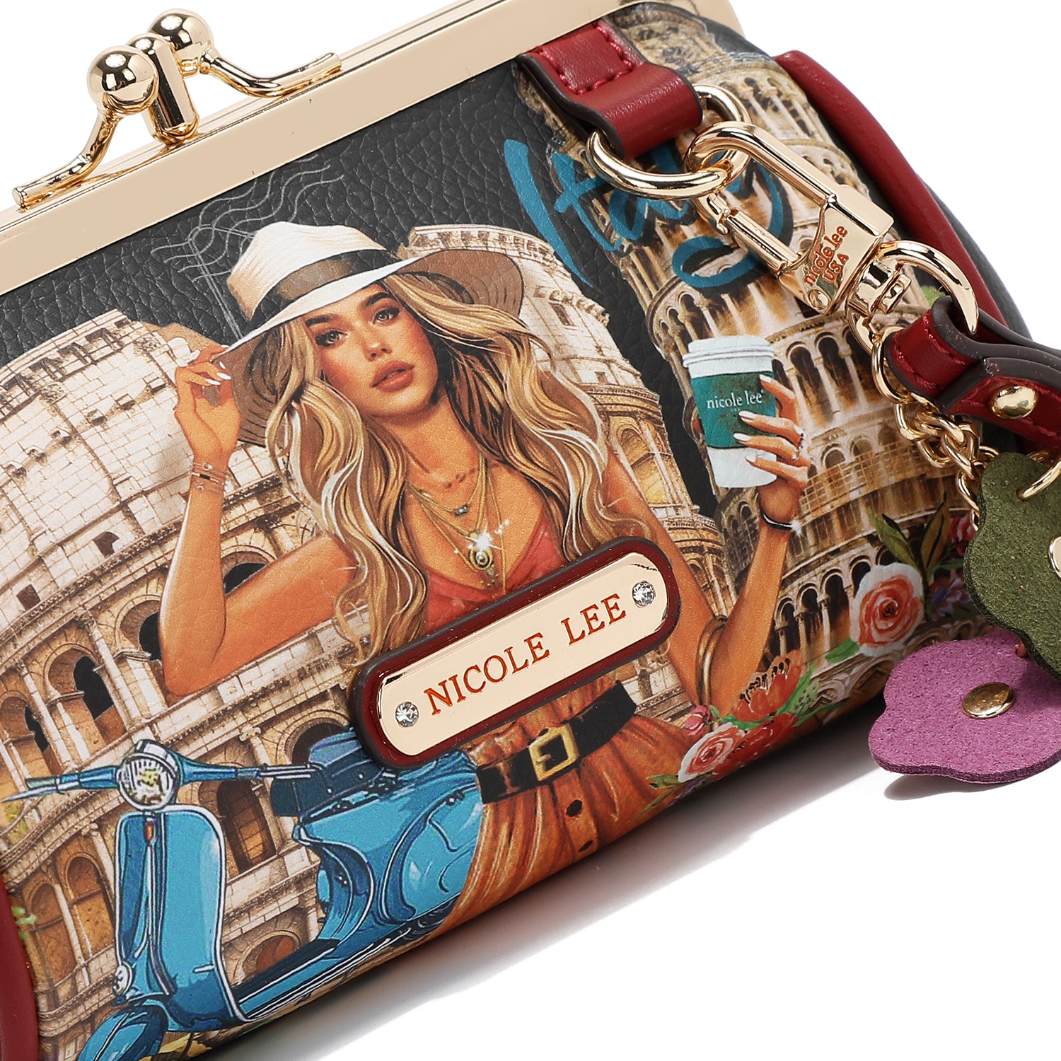ESTUCHE MONEDERO CON PULSERA (MARTHA TRAVELS ITALY)