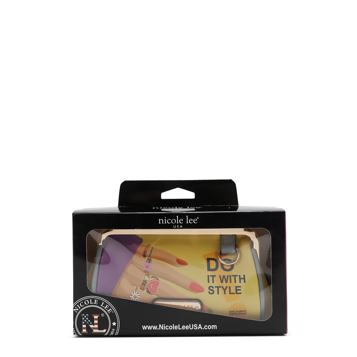 ESTUCHE MONEDERO CON PULSERA (NAIL POLISH)