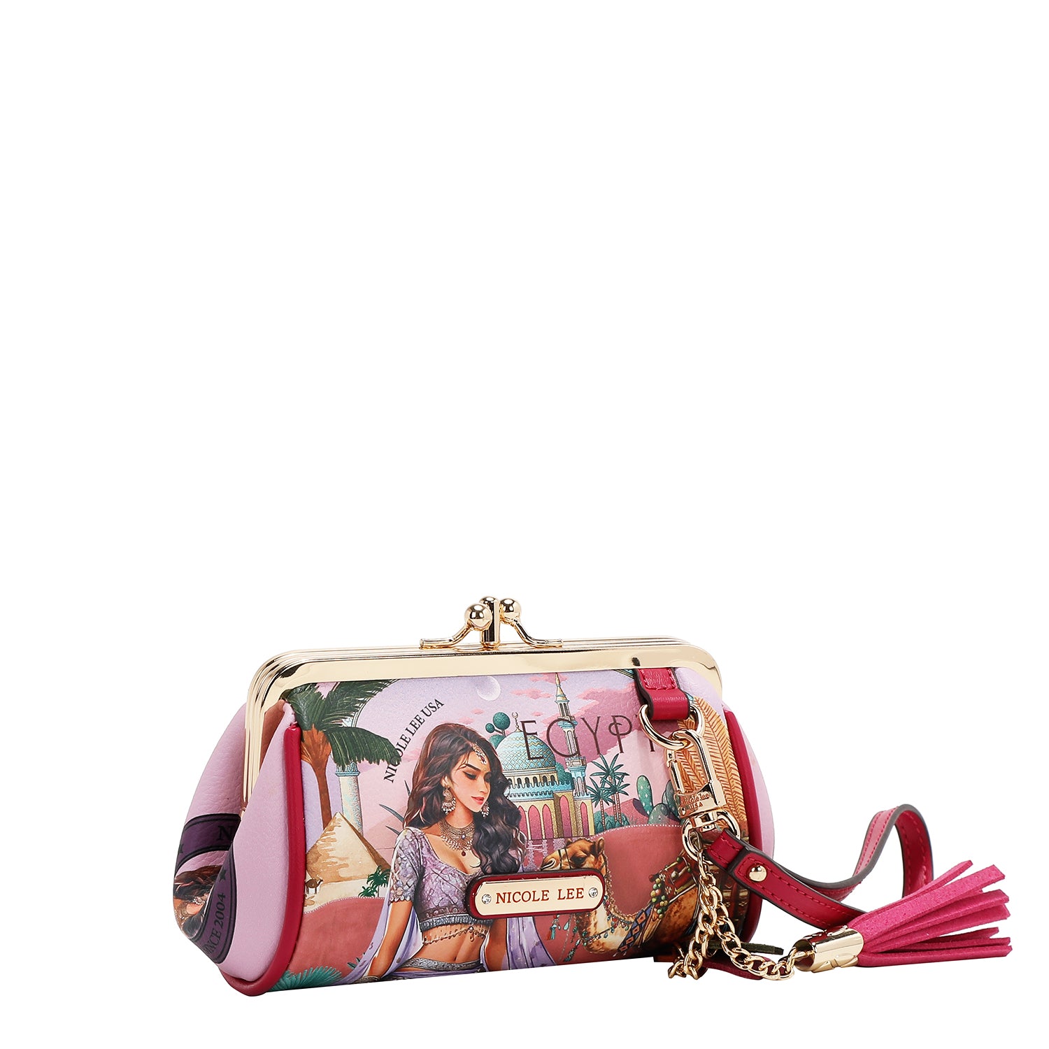 ÉTUI PORTEFEUILLE AVEC BRACELET (<tc>QUEEN CLEOPATRA</tc>)