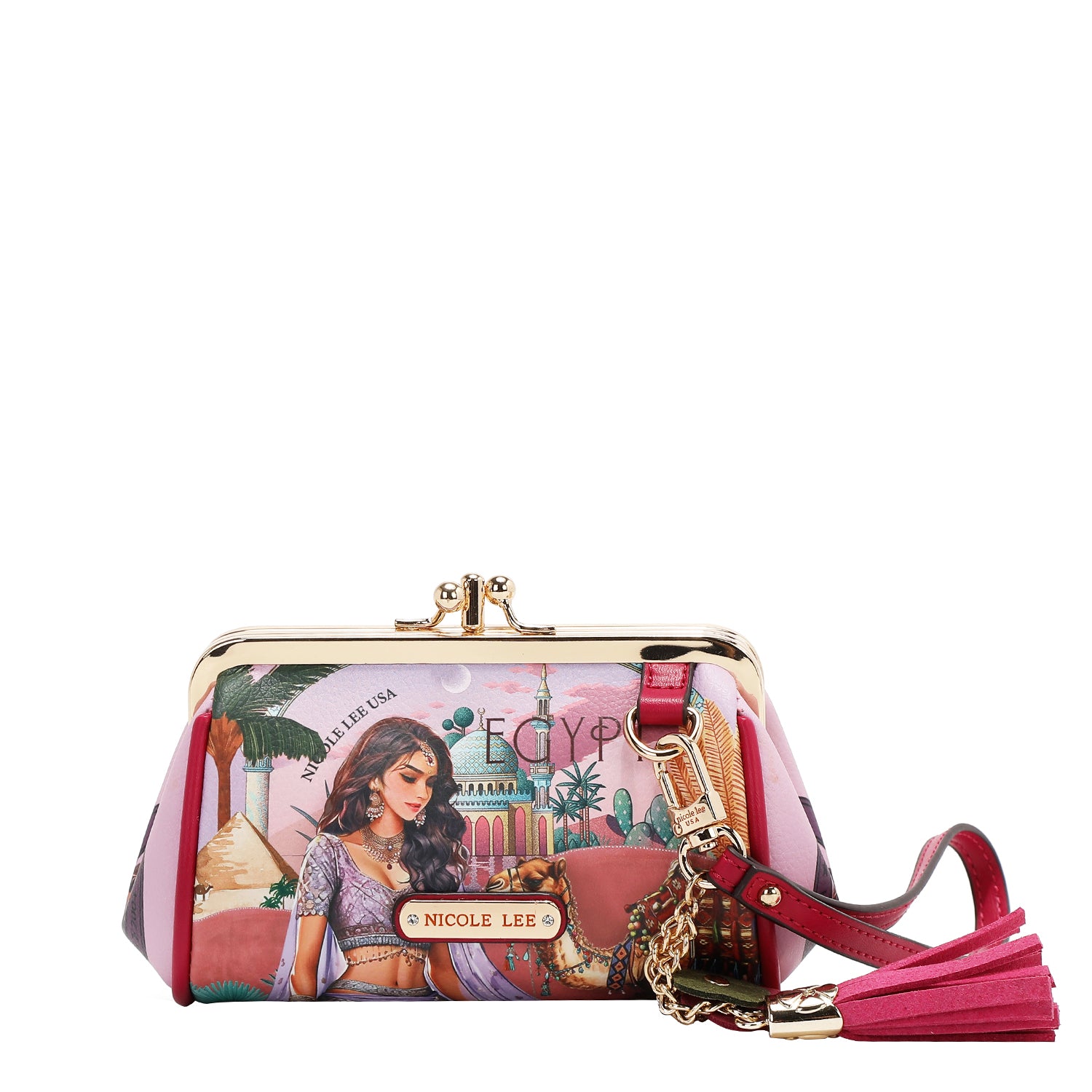 ÉTUI PORTEFEUILLE AVEC BRACELET (<tc>QUEEN CLEOPATRA</tc>)