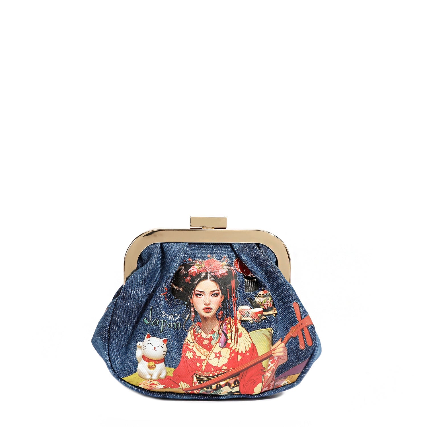 PORTAFOGLIO MINI CON TRACOLLA DENIM (<tc>LADIES NIGHT OUT</tc>)