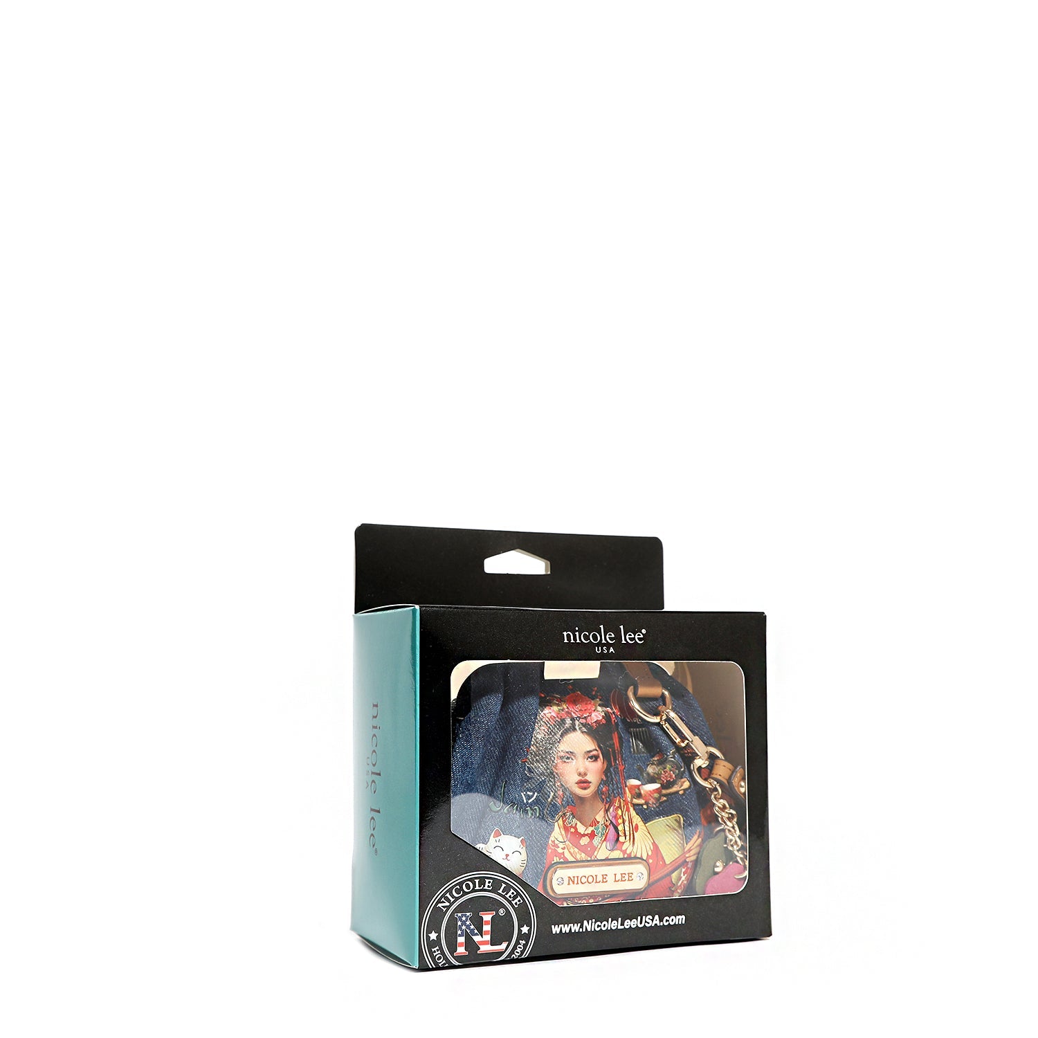 PORTAFOGLIO MINI CON TRACOLLA DENIM (<tc>LADIES NIGHT OUT</tc>)