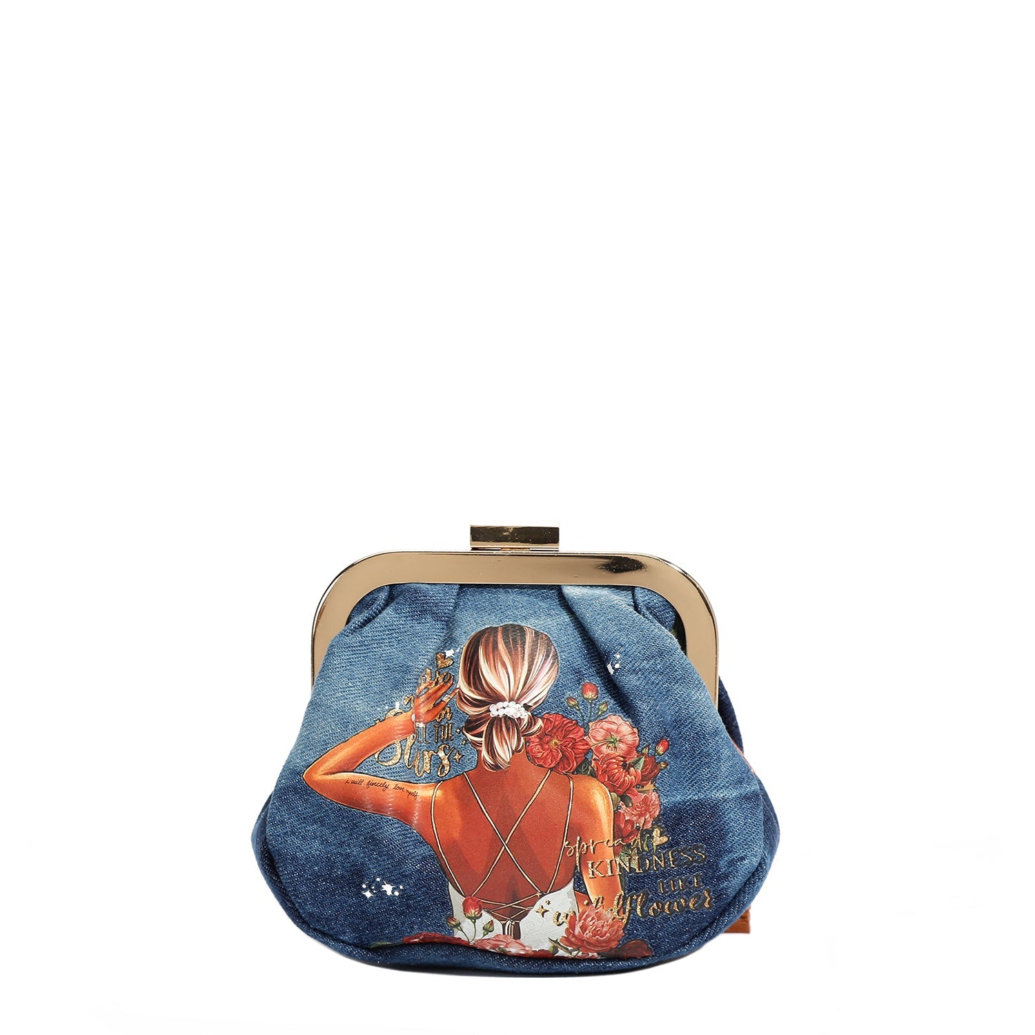 PORTAFOGLIO MINI CON TRACOLLA DENIM (<tc>LADIES NIGHT OUT</tc>)