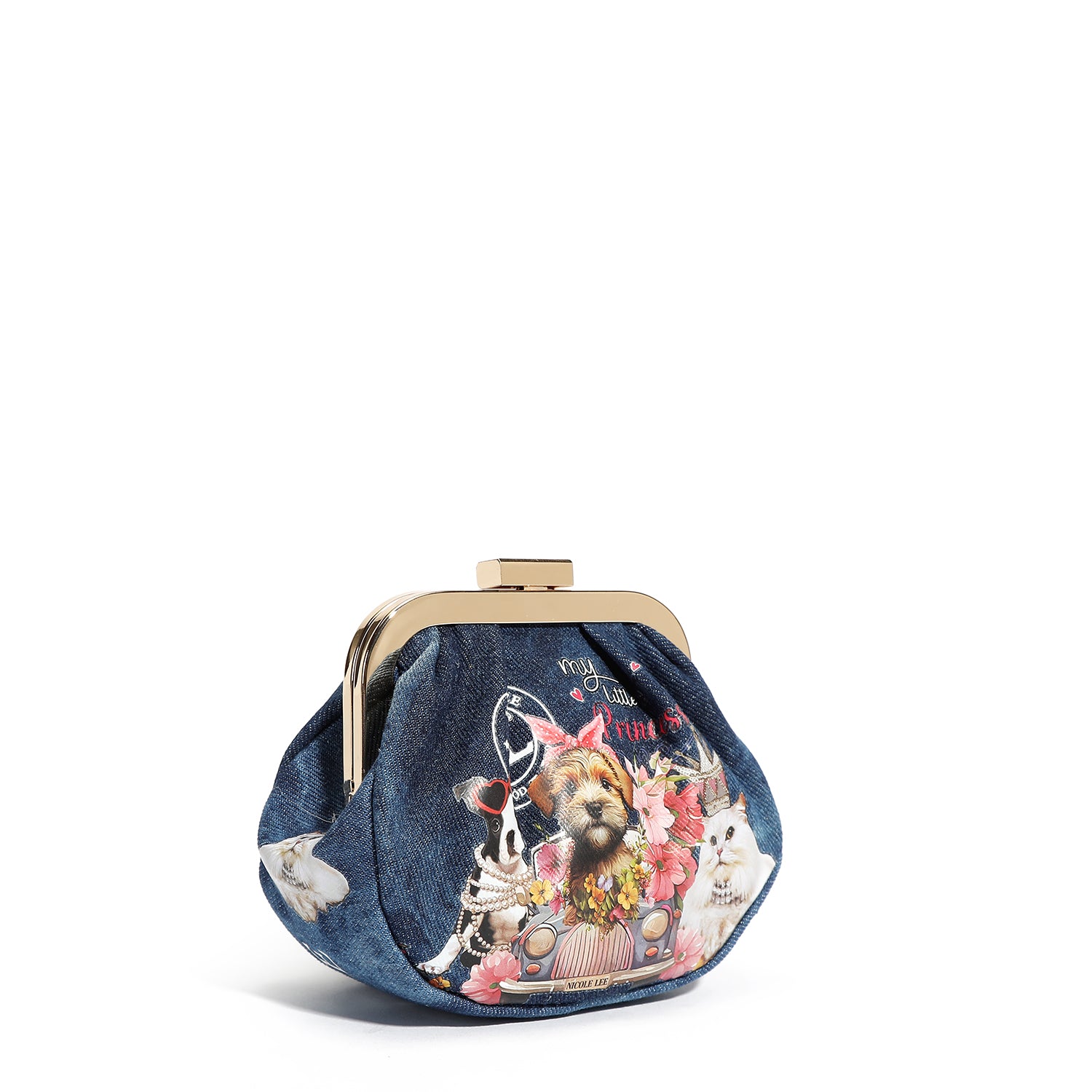 MONEDERO MINI CON CORREA DE DENIM (FAMILY YEARBOOK)