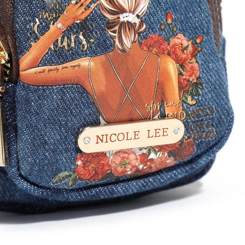 MONEDERO MOCHILA DE DENIM (BLIND DATE)