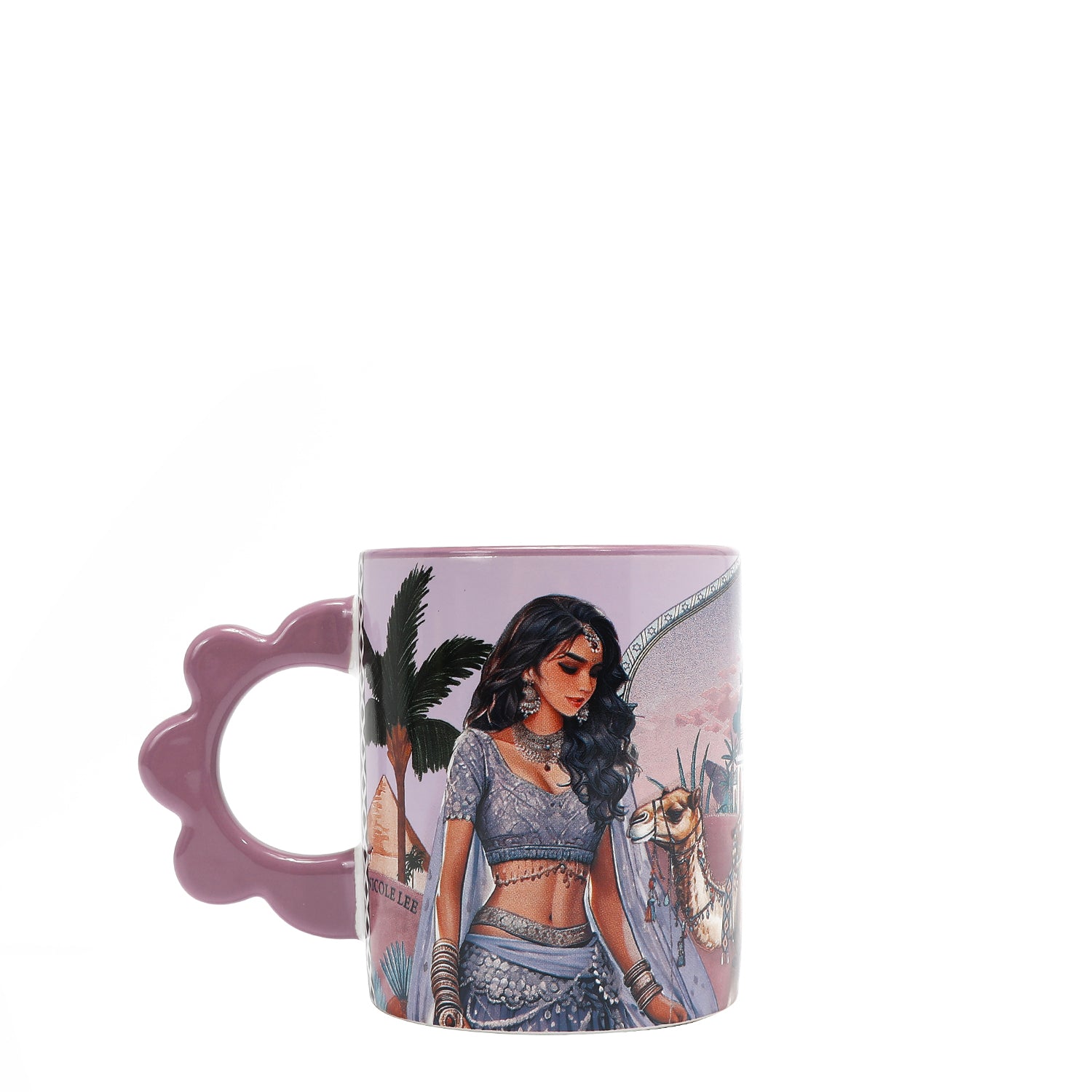 CANECA DE CERÂMICA PÉTALA (<tc>QUEEN CLEOPATRA</tc>)