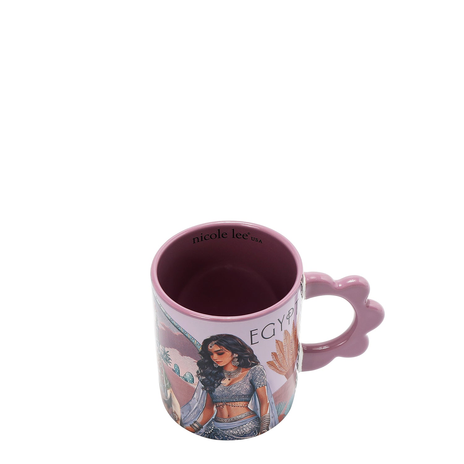 CANECA DE CERÂMICA PÉTALA (<tc>QUEEN CLEOPATRA</tc>)