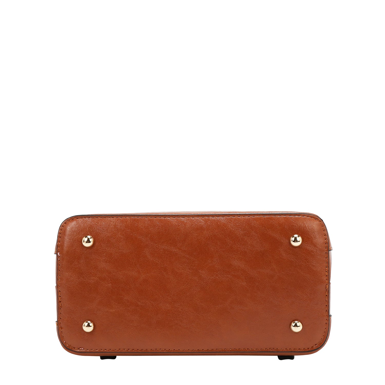 RUCKSACK MIT GEPRÄGTEM LOGO (BRAUN)