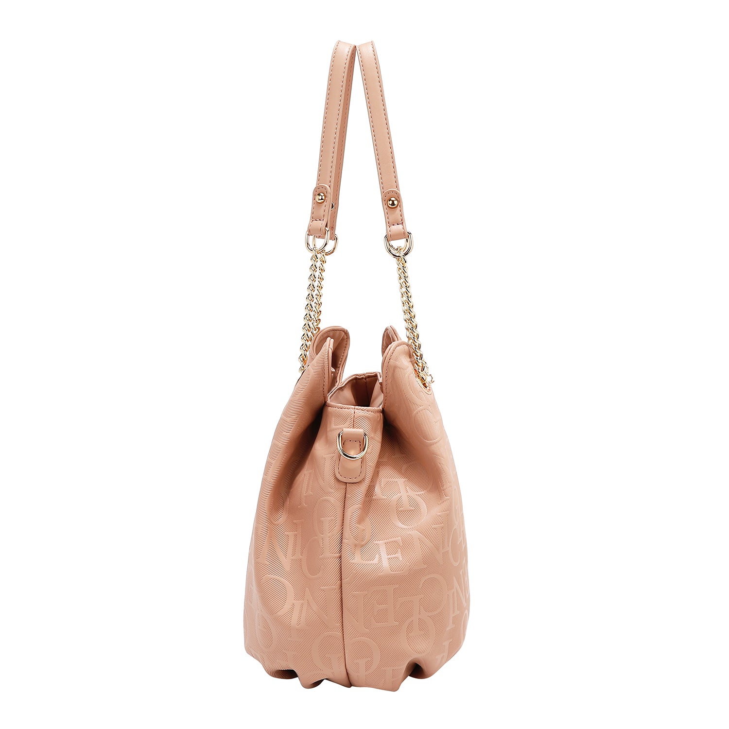 Handbag in relief (pink)