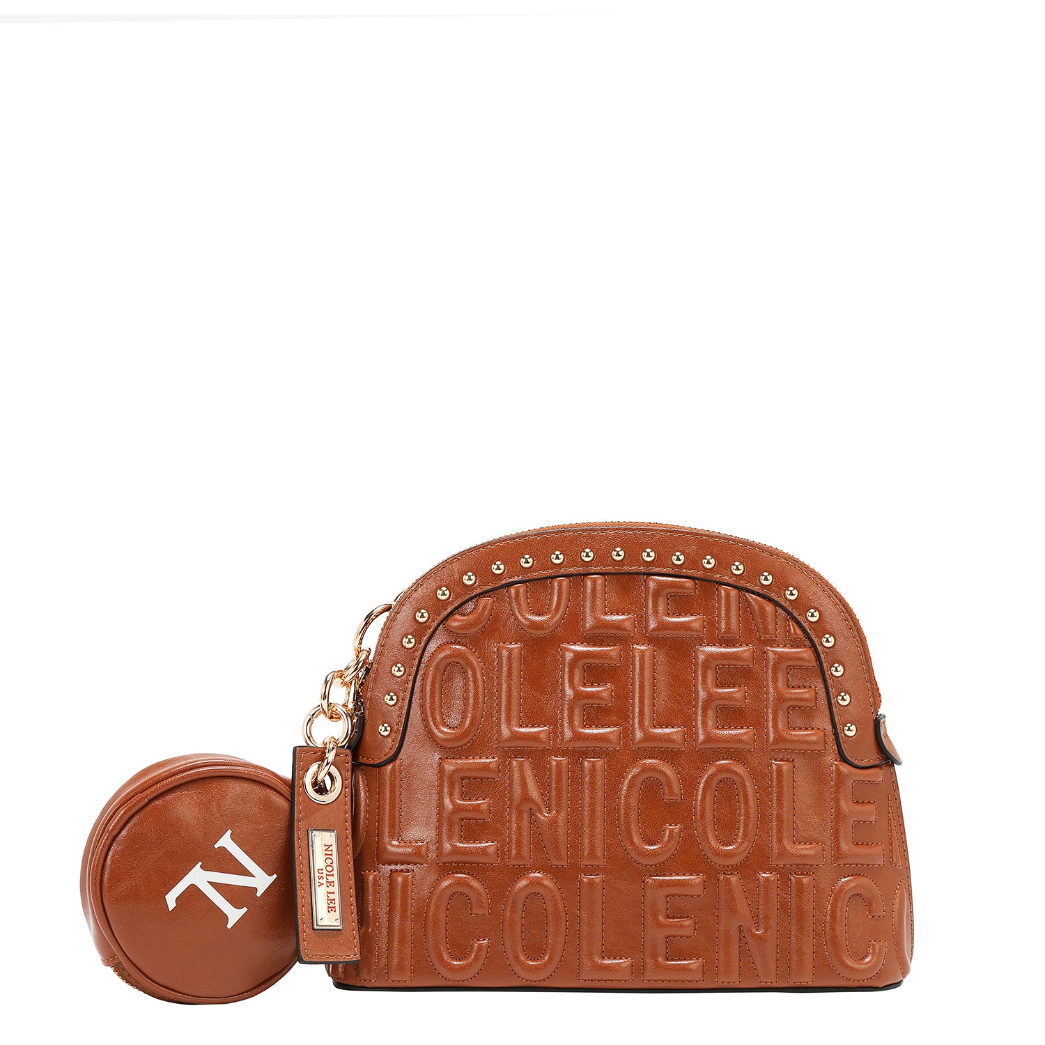 CROSSBODY BAG EMB17531 (BROWN)