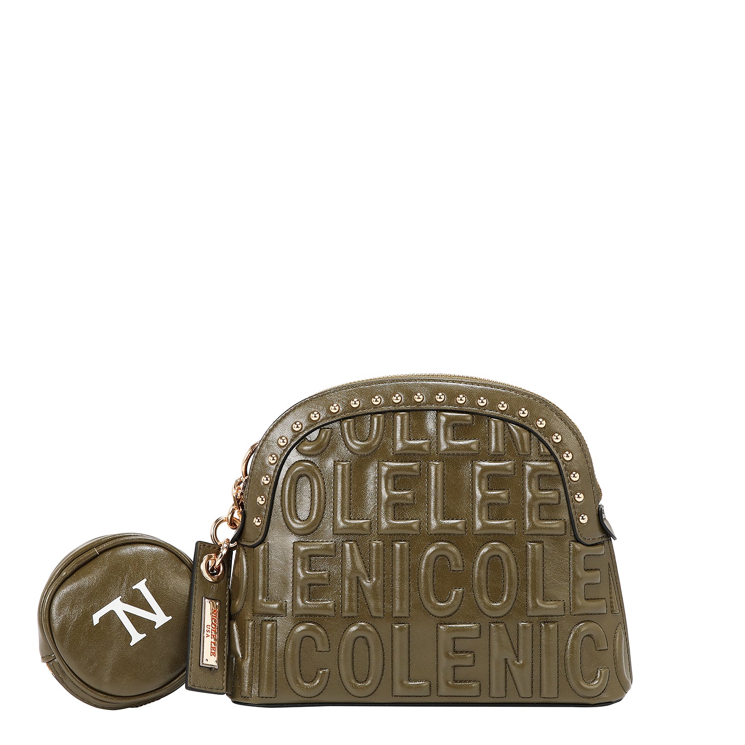 CROSSBODY BAG EMB17531 (OLIVE)