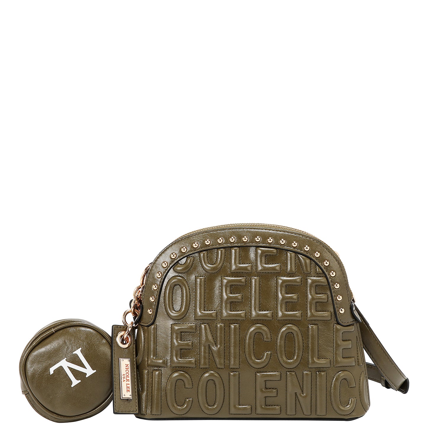 CROSSBODY BAG EMB17531 (OLIVE)