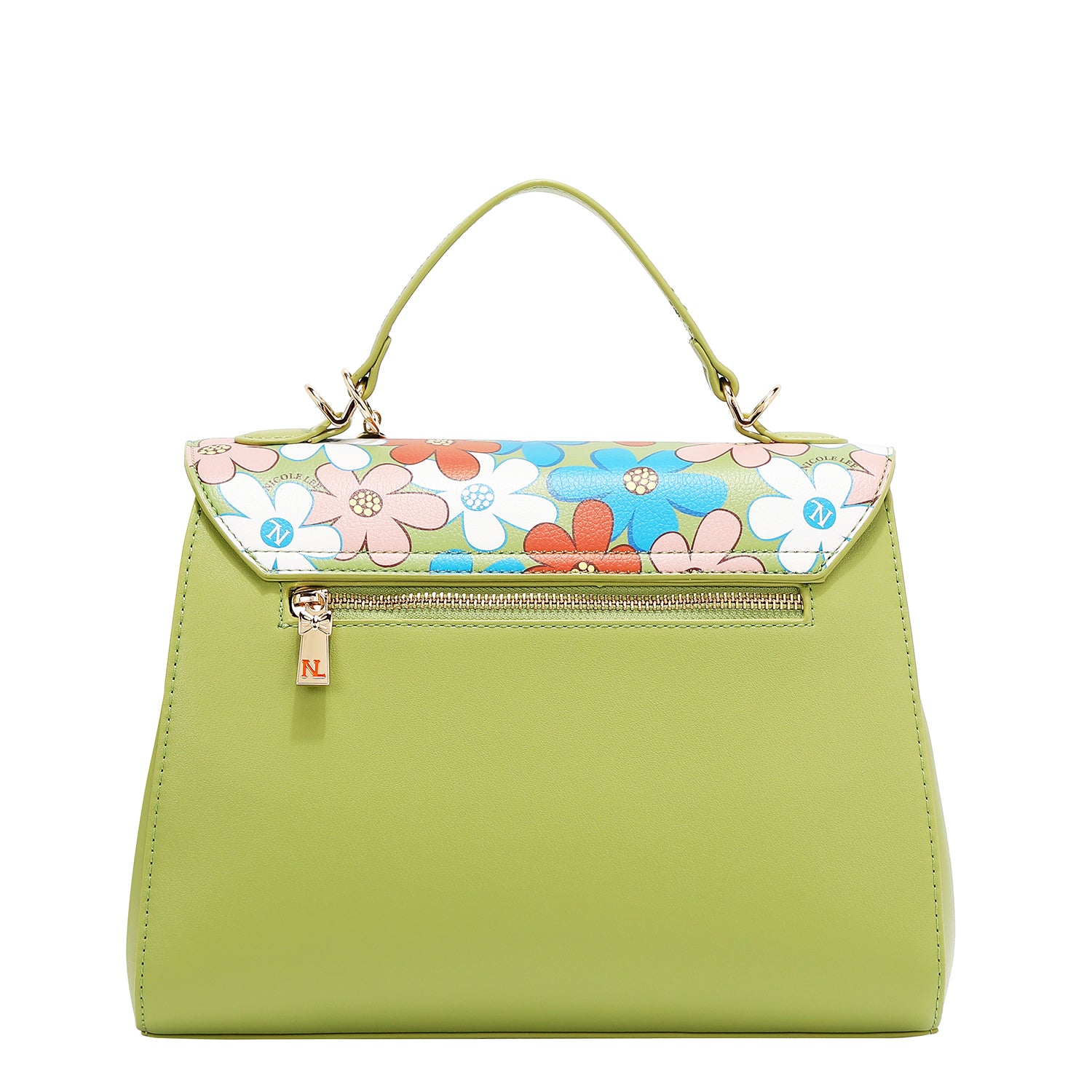 BOLSO POP FLORAL (VERDE)