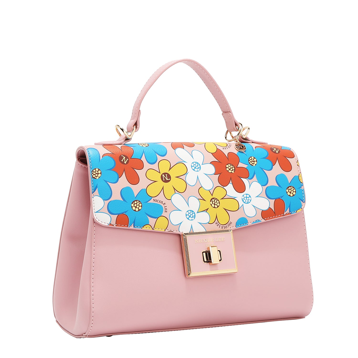 Floral Pop Bag (Rosa)