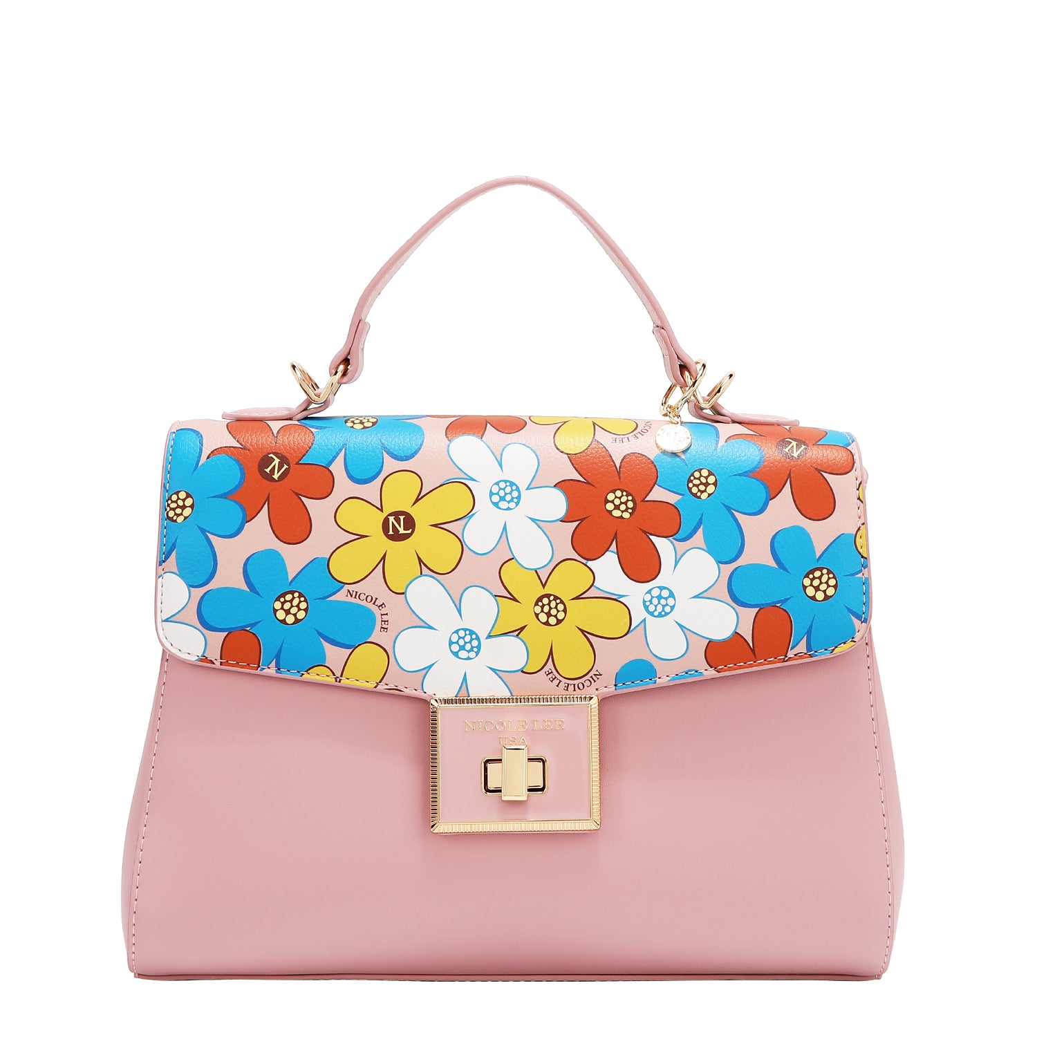 Floral Pop Bag (Rosa)
