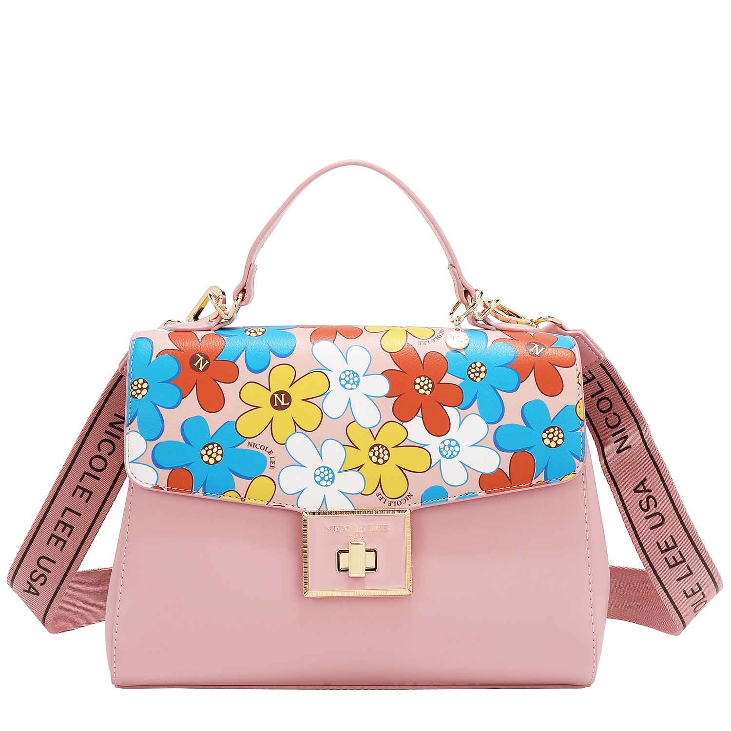 Floral Pop Bag (Rosa)