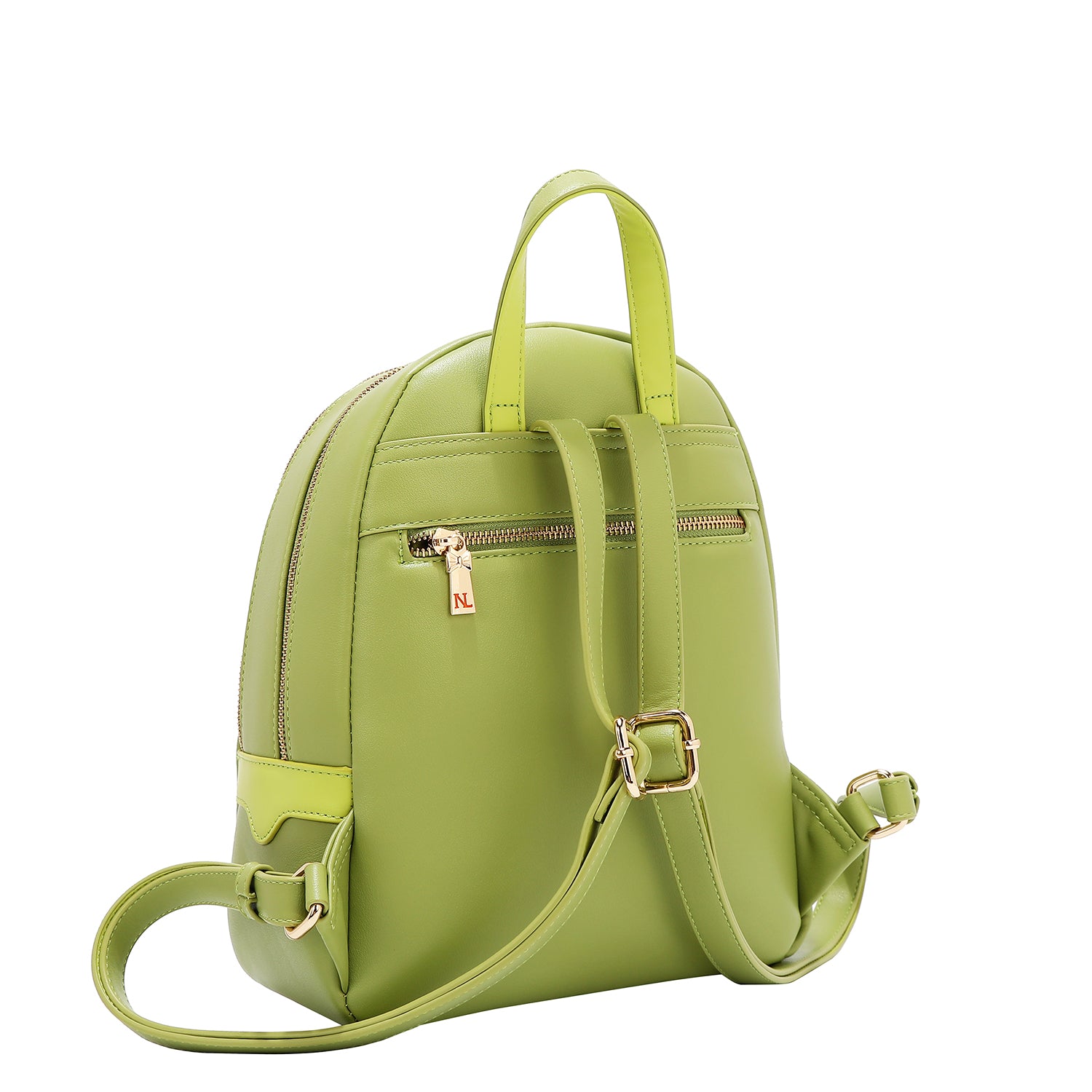 Floral pop back (green)