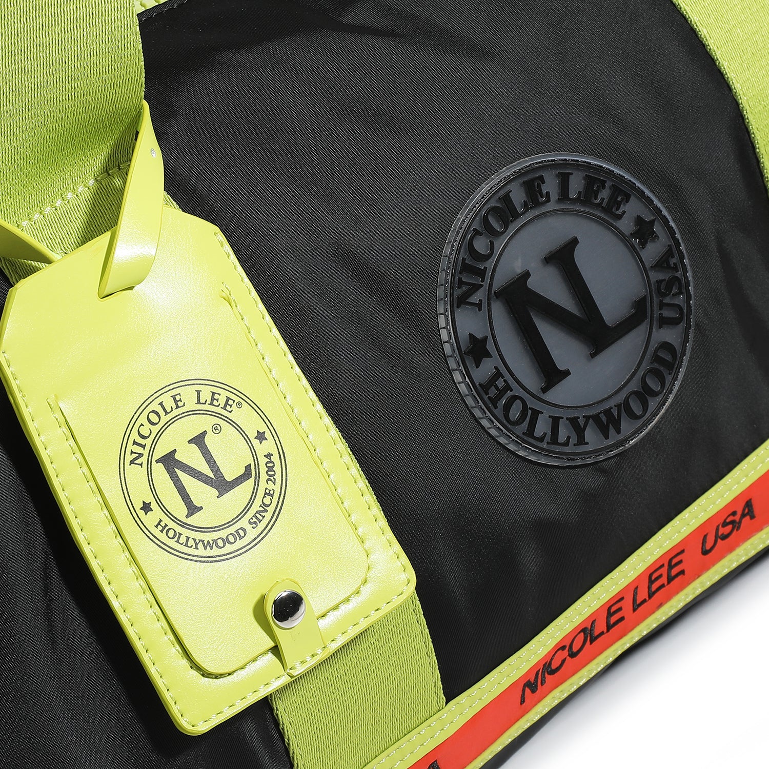 SAC DE GYM NOIR COLORBLOCK