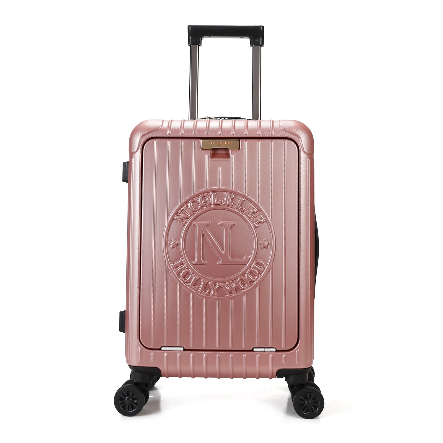 MALA DE CABINE ROSA SÓLIDA