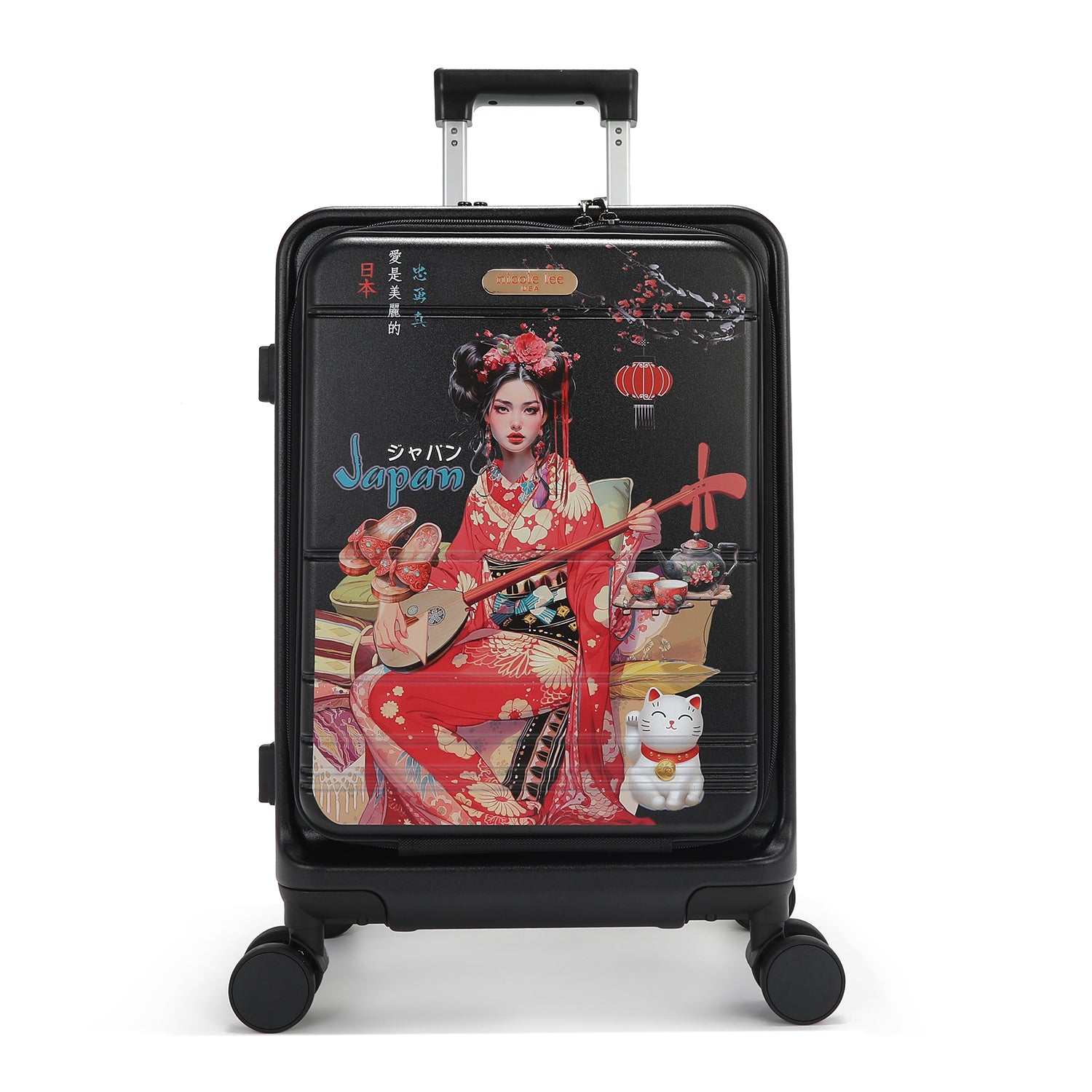 Kabinenkoffer 20" mit Streifen (<tc>AKIKO LA BELLEZA</tc>)