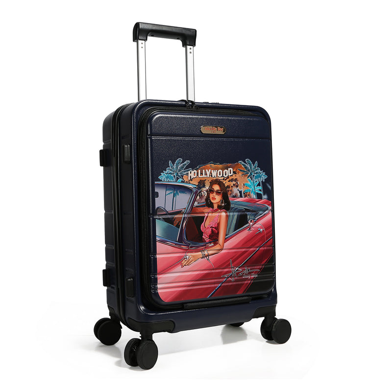 VALIGIA CABINA 20" CON RIGHE (<tc>HOLLYWOOD DRIVE</tc>)