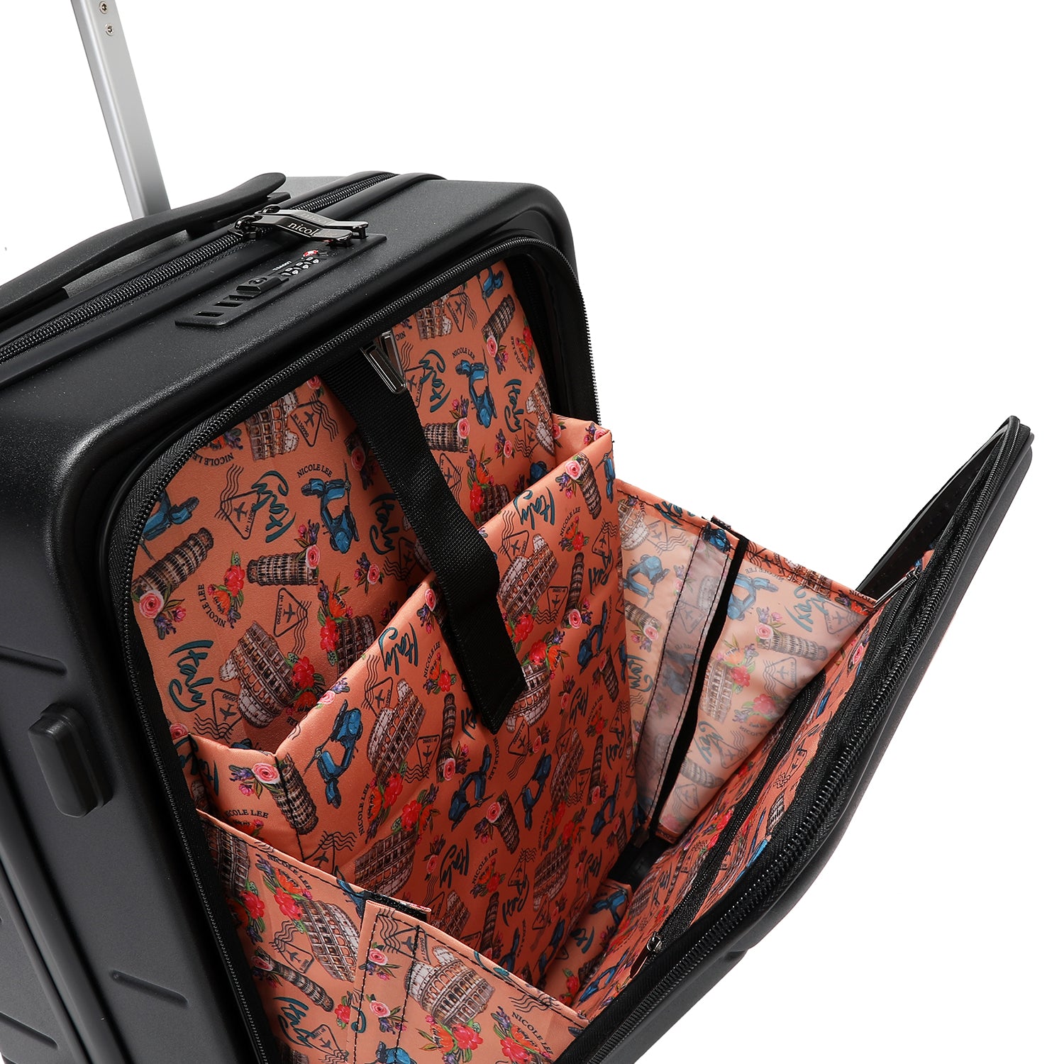 MALETA DE CABINA 20" CON RAYAS (DREAM COMES TRUE)