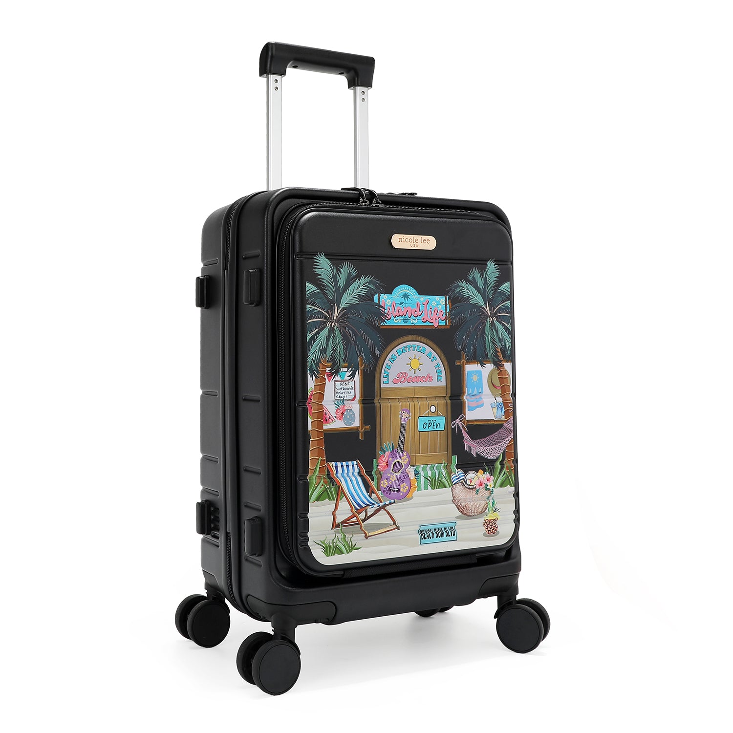 CABIN SUITCASE 20" WITH STRIPES (<tc>SUN & SAND</tc>)