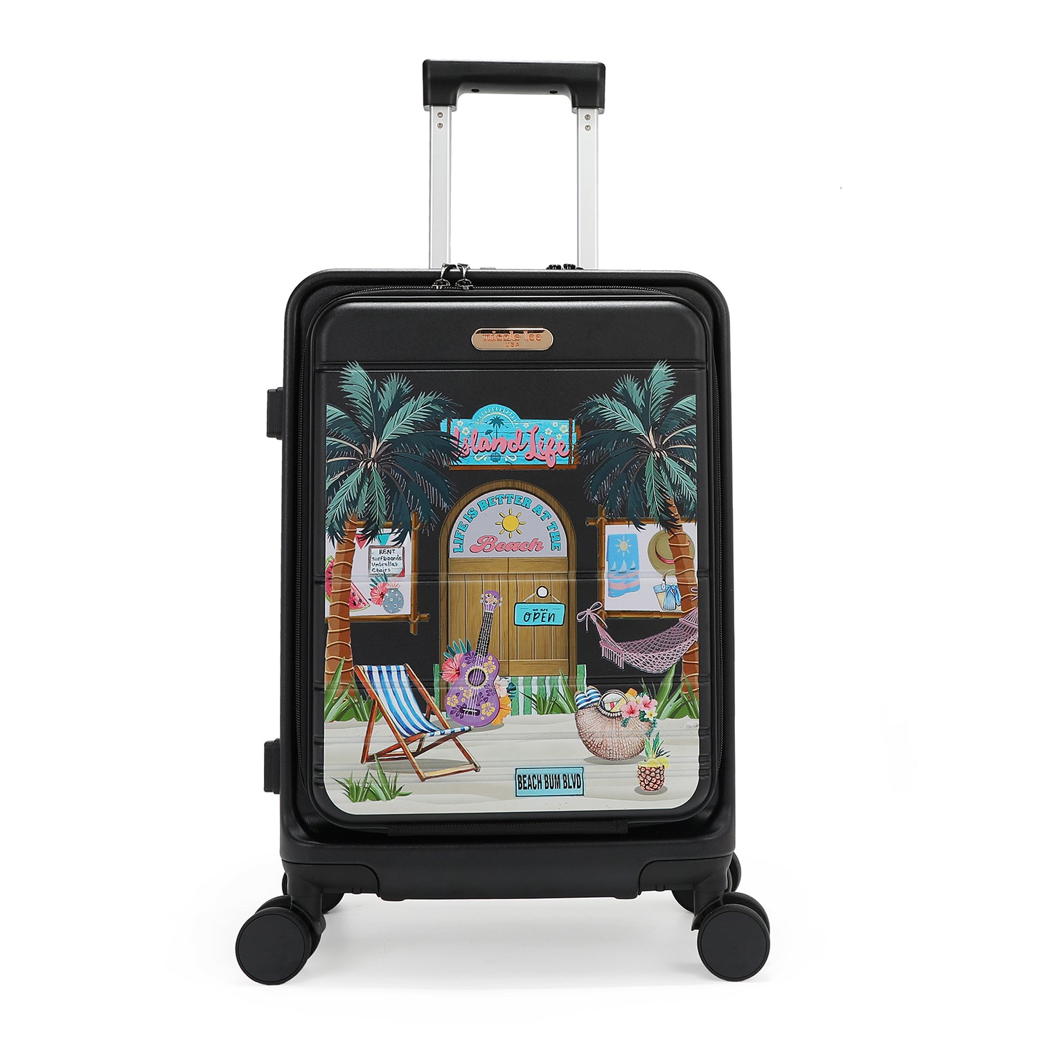 CABIN SUITCASE 20" WITH STRIPES (<tc>SUN & SAND</tc>)