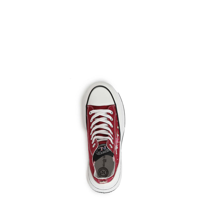 RED FASHION SNEAKER