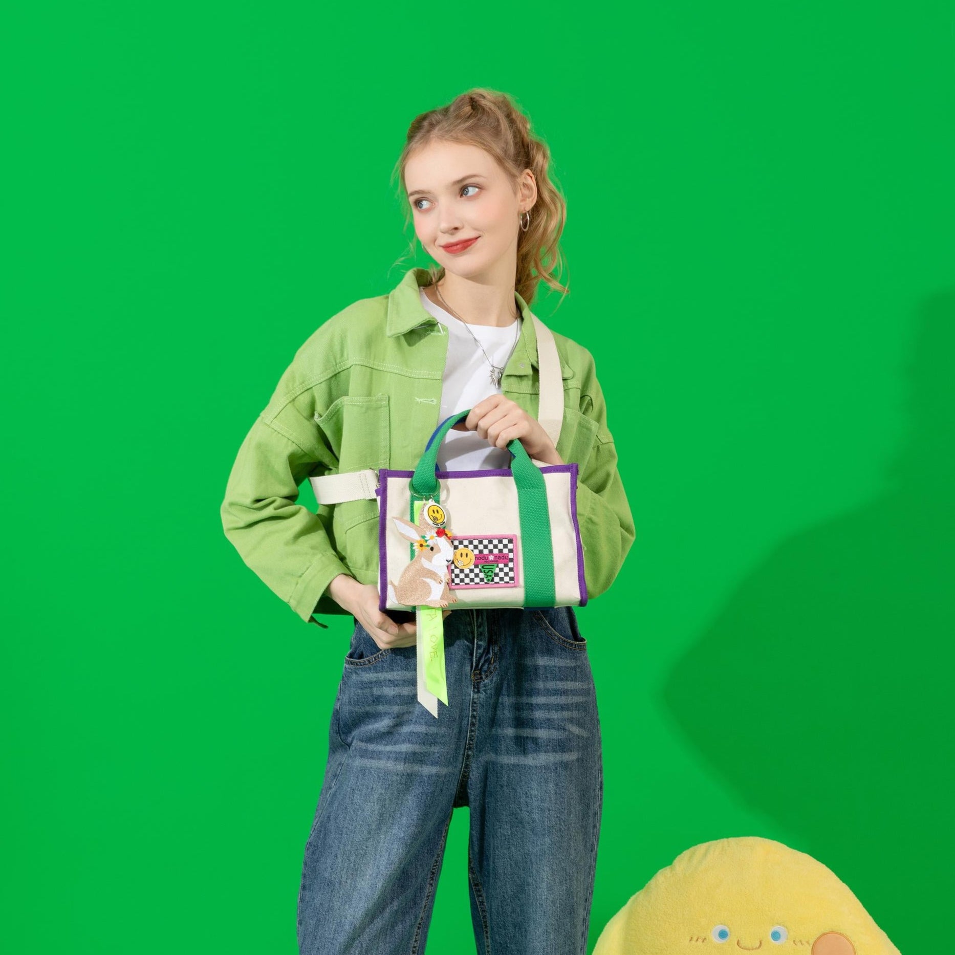 Borsa a rowan (beige)