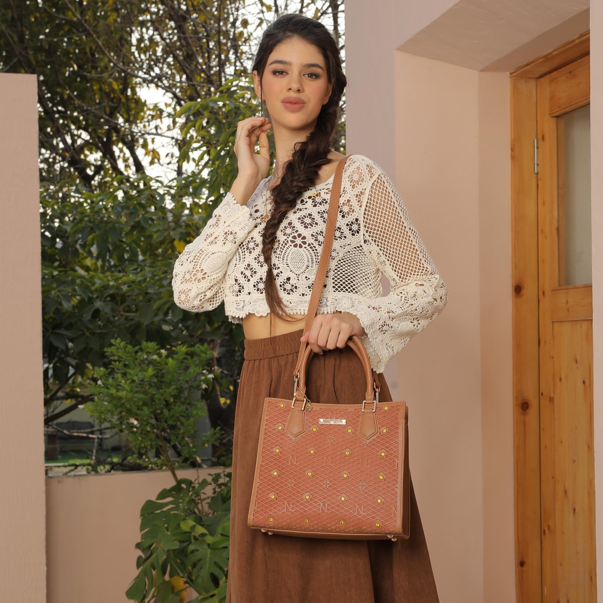 Borsa strutturata Gracie (nero)