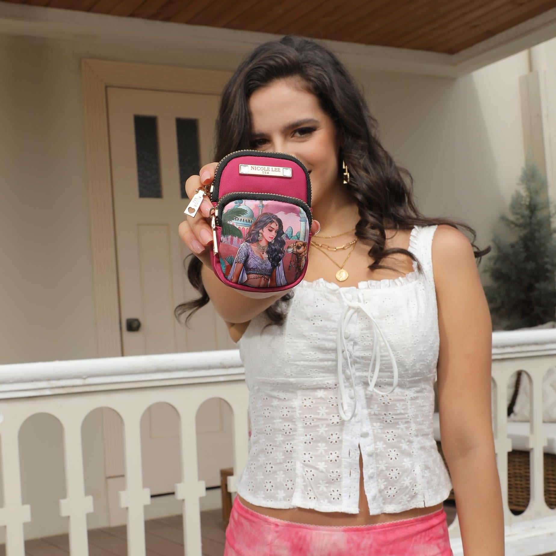 MINI PORTE-CLÉS SAC À DOS MANDY (<tc>QUEEN CLEOPATRA</tc>)